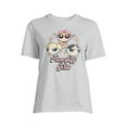 thumbnail image 5 of Powerpuff Girls Juniors’ Boyfriend Graphic Tee, Sizes XS- 3XL, 5 of 5