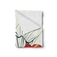 thumbnail image 2 of Poppy Flower Soft Flannel Fleece Throw Blanket, Florets and Buds with Curly Leaves and Red Petals in Vintage Style, Cozy Plush for Indoor and Outdoor Use, 50" x 60", Red Pale Blue Beige, by Ambesonne, 2 of 5