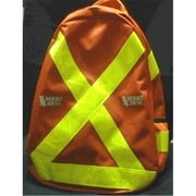 Bright Ideas RBP3O Reflective Orange Backpack - Safety Vest Style