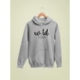 thumbnail image 3 of Wild Flower Single Daisy Hoodie Women -Image by Shutterstock, Female 3X-Large, 3 of 4