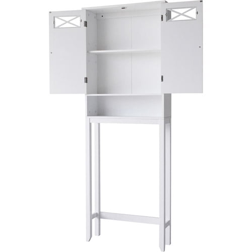 Prairie Over the Toilet Space Saving Etagere in White