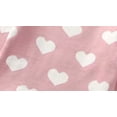thumbnail image 6 of Lindreshi Baby Girl Clothes Infant Baby Kids Girls Knit Heart Print Ruffle Dress Princess Dress, 6 of 8