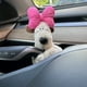 thumbnail image 1 of Coche de peluche colgante perro jefe con gafas piel Muñeca Muñeca, 1 of 5