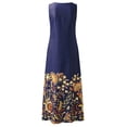 thumbnail image 5 of Robes d'Été pour les Femmes 2023 Causal Ourlet A-Ligne Fluide Mini Robe Blouse, 5 of 5