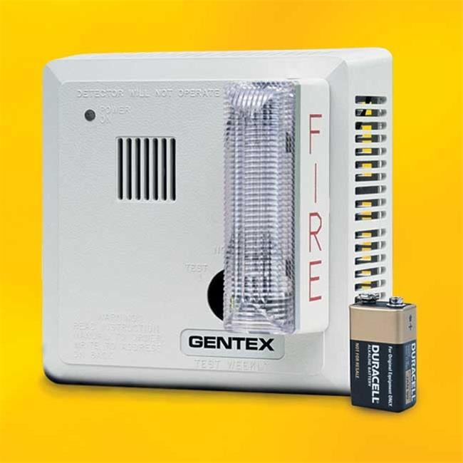 Gentex S1209F Smoke Detector Alarm 120v Hardwired Interconnectable for sale online 