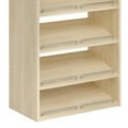 thumbnail image 3 of Easy Track Essential Shoe Tower Storage and Organizer Kit, Honey Blonde, 3 of 3