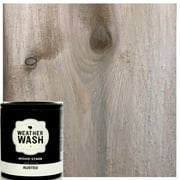 1 Qt. Rusted Interior Weatherwash Water-Based Transparent Aging Wash Wood Stain