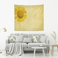thumbnail image 5 of FREEAMG Sunflower Retro Tapestry Aesthetic Tapestry Wall Hanging for Home Decor 60" x 40" Inches, 5 of 6