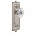 thumbnail image 3 of Grandeur Burgundy Door Knob with Windsor Plate, 3 of 6