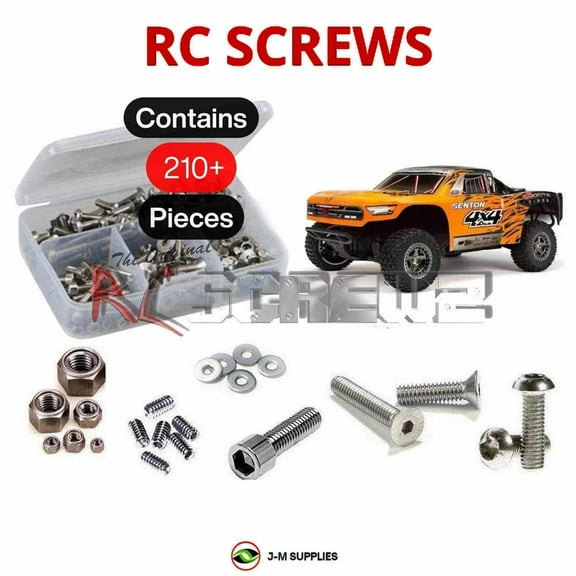 RCScrewZ Stainless Steel Screw Kit ara030 for Arrma RC Senton 3s BLX # 102721 RC Car | SET