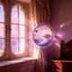 thumbnail image 4 of Round Acrylic Puzzle Suncatcher - Stained Glass Style Window Hanging Dreamy For Home Decor, 4 of 6