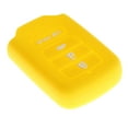thumbnail image 3 of Casquillo No Tóxico de cubierta de Del Llavero Del Coche de 4 Botones Del Silicón para El Acuerdo -V Amarillo DYNWAVEMX Car Key Case Fob Cover, 3 of 7