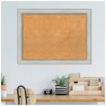 thumbnail image 4 of Amanti Art Natural Cork Board Framed Flair Silver Patina Bulletin Board 32 in. x 24 in., 4 of 7