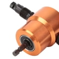 thumbnail image 1 of 360 Simple Tête Coupe-Feuille Métallique Multifonctionnel Perceuse Outil de Réparation de Voiture Boîte à Outils en Fer, 1 of 7
