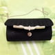 thumbnail image 4 of 2X Bolso de Noche para Las Mujeres Bolsa de Purpurina Banquete Fiesta para Mujeres Chicas Boda Garras Bolso Cadena Bolsa de Hombro (Negro), 4 of 6