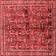 thumbnail image 1 of Ahgly Company Indoor Square Persian Red Traditional Area Rugs, 5' Square, 1 of 4