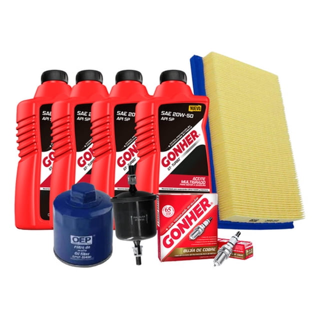 Kit De Afinacin Lupo 2005-2010 1.6l Bujagonher 20w50