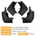 thumbnail image 4 of 4PCS Car Mudguard Mud Flaps Splash Mud Guard for 4 LR4 2009-2016 Car Accessories, 4 of 5
