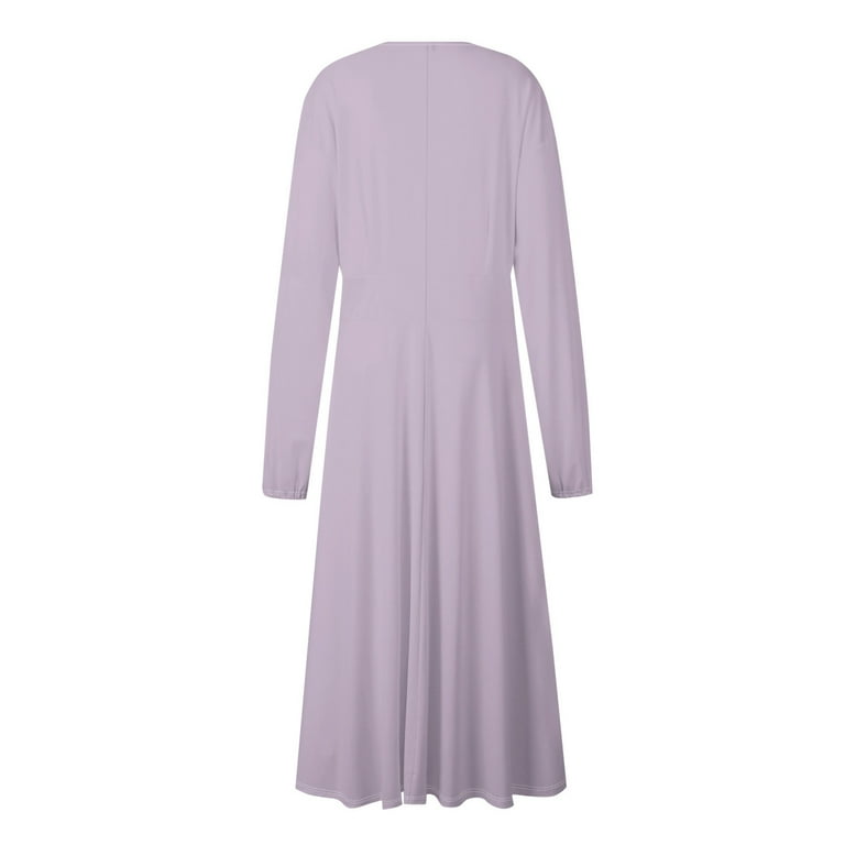 fitted lace wedding dress What A Vision Lavender Purple Ruffled Dress – Shop the Mint main image 1