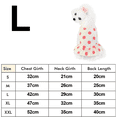 thumbnail image 2 of Dinheiro Vestido de perro falda para perros pequeños con estampado de flores de tul vestido de perro vestido de gato ropa de perro, 2 of 5