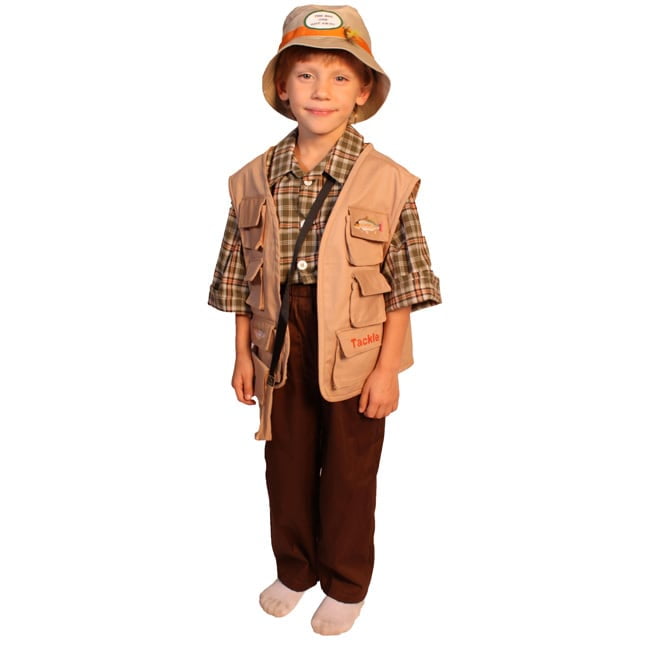 Dress Up America Boy's 5piece Fisherman Costume
