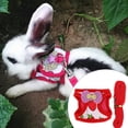 thumbnail image 4 of Bunny Walking , Pet Leash, Small Pet Hook And Loop Design Guinea Pig For  Hamster M, 4 of 8