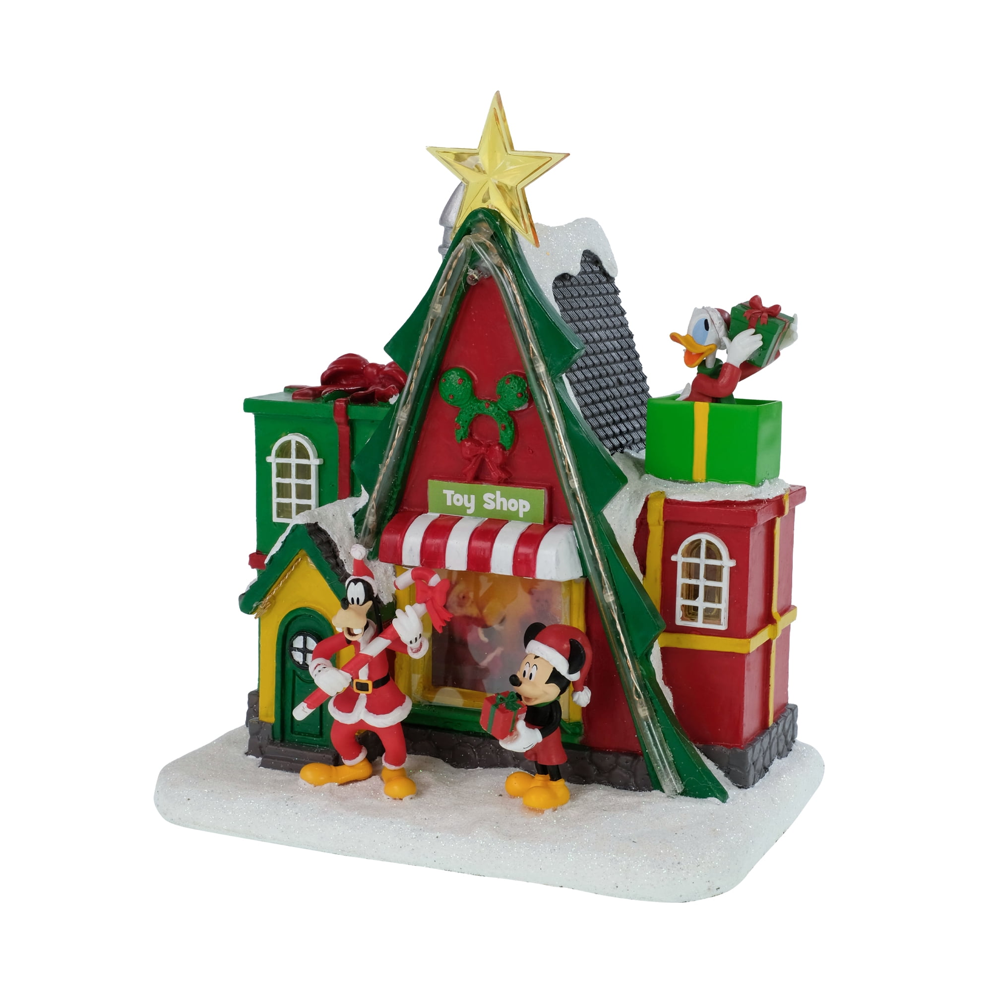 Disney, Toy Shop with Color Changing Lights and Music Christmas