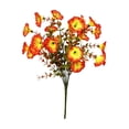 thumbnail image 2 of Artificial Flowers Fall Decor, Artificial Stems Tall Bouquet for Vase, Silk Home Table Centerpiece, Elegant Living Room Accent, 13.78", Orange, Lazyguy, 2 of 9