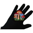 thumbnail image 2 of Patch, Embroidered Patch (Iron-On or Sew-On), Magic Mushrooms Patch, Psychedelic Fungi's Fantasy, Trippy Cosmic Fairy Magical , 3" x 3", 2 of 4