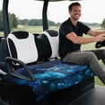 thumbnail image 5 of chaqlin Turtle and Floral Pattern Golf Cart Seat Easy to Install, Fit for Sports Club Car Golf Cart Suitable for Club Car DS Precedent 2 Passenger, 5 of 8