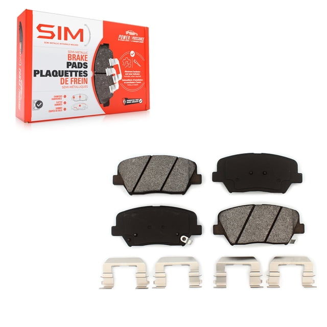 SIM Front Semi-Metallic Disc Brake Pads SIM-1432 for Car Hyundai Santa Fe Sport Kia Sorento Rondo Azera