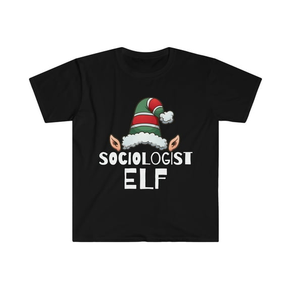Sociologist Elf Christmas Holidays Xmas Elves Sociology
