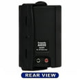 thumbnail image 6 of Acoustic Audio AA351B Indoor Outdoor 2 Way Black Speakers 1000 Watt 2 Pair Pack AA351B-2Pr, 6 of 6