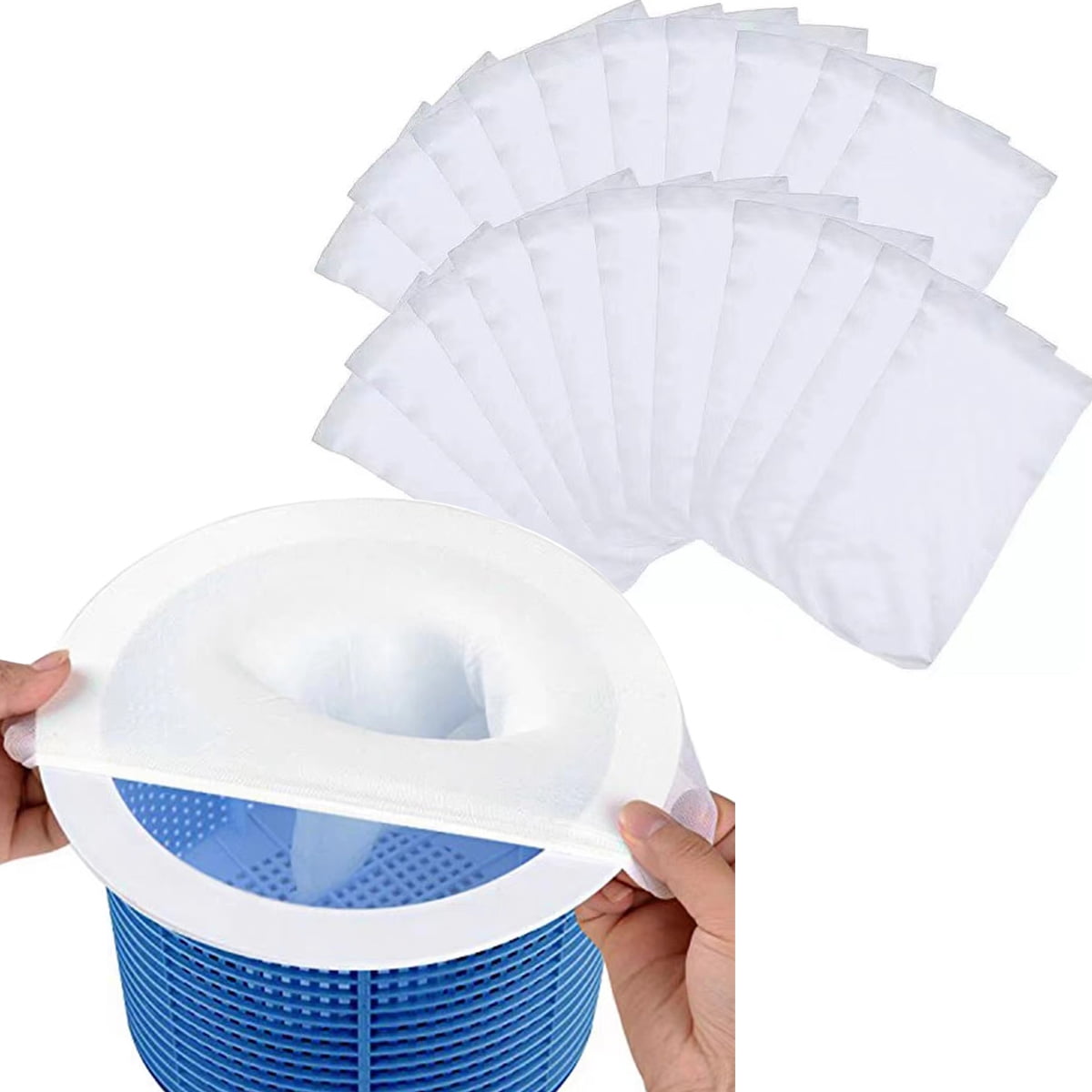 Pool Skimmer Socks Excellent Savers for Filters, Baskets, and Skimmers The Ideal