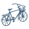 thumbnail image 4 of 1/12 en miniatura modelo de motor jardín al aire libre accesorio DIY casas de muñecas escenas de juego Azul Baoblaze Dollhouse Bike Bicycle, 4 of 7