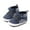 Blue, variant on SPRING PARK Infant Toddler Sneakers Baby Boy Girl Soft Sole Non-Slip Crib Shoes