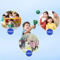 thumbnail image 3 of 5 Sets Kids Catch Ball Set Training Toss and Catch Ball Game Sports Toy for Kids, 3 of 10