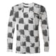 thumbnail image 5 of Blusas y camisas de manga larga con cuello redondo para hombre, camisetas casuales con estampado de moda, blusas de manga larga con cuello redondo, blusas para hombre, blusa de poliéster, 5 of 5