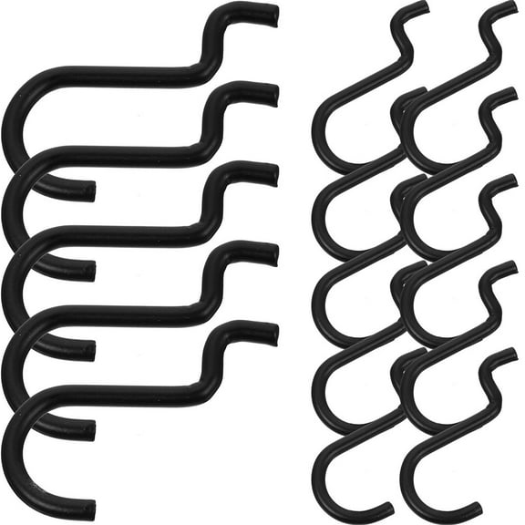 MLINS 24PCS Heavy Duty Pegboard Tool Hooks J Hooks for Garage Workshop and Store Hanging Tools Utility Accessories