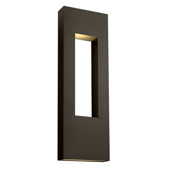 Hinkley Lighting 1639-LED 3-Light ADA Compliant LED Outdoor Ambient Wall Sconce from the Atlantis Collection