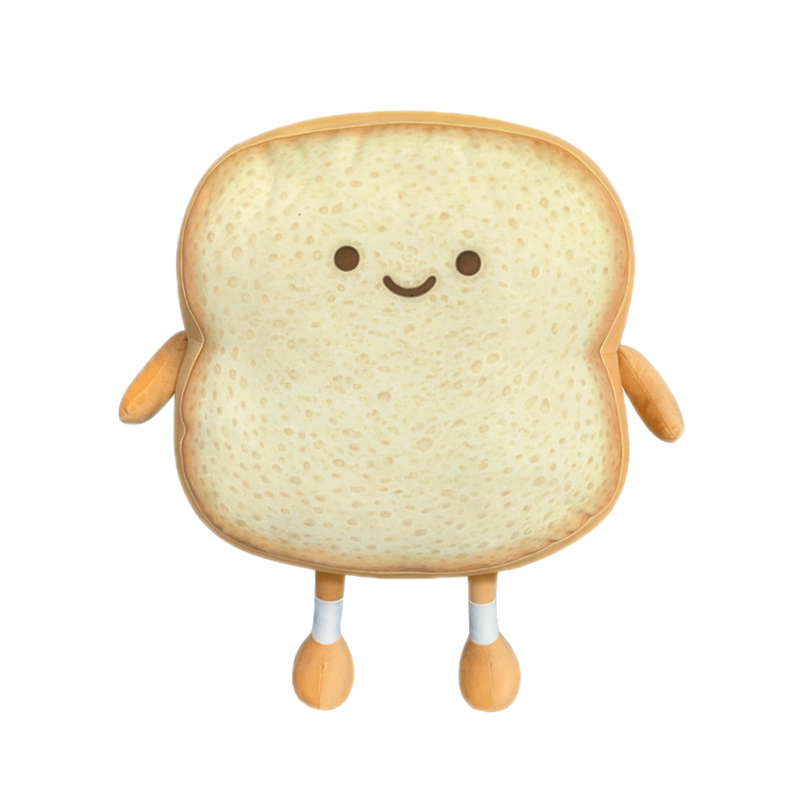 Throw Pillow Cartoon Soft Plush Office Cute Smile Stuffed Toy Toast Sliced  Bread | Walmart Canada