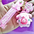 thumbnail image 1 of LLavero de estatuilla Sakura Sanrio, modelo de Hello Kitty Melody Kuromi, juguetes de PVC Kt Cat, llavero coleccionable, regalo Fivean unisex, 1 of 2