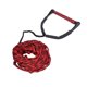 thumbnail image 2 of Premium 23m Esquí Acuático Wakeboard Cuerda de Remolque Kneeboard Cable de Línea con Mango Empuñadura Combo de Guardián de La Cuerda - 3 Colores - Rojo negro Negro rojo Macarena Cuerda de esquí, 2 of 8