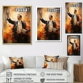 thumbnail image 4 of Designart "The Protestant Reformation Shades of Change" Portrait Wall Art Print, 4 of 5