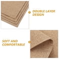 thumbnail image 3 of FONDOTIN 4Pcs Reusable Napkins Cloth Coffee Linen Durable Non-slip Tableware Accessory, 3 of 5