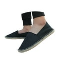 thumbnail image 3 of Men's Breathable Solid Color Korean Version Trendy Casual Comfortable Lightweight Linen Sole Sneakers Sneakers For Men, 3 of 8