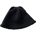 thumbnail image 2 of CoCopeaunts Bucket Hat for Women Cute Cat Ears Plush Fisherman Hat Warm Keeping Woolen Reversible Knitted Hat Double Sided Wear, 2 of 8