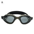 thumbnail image 2 of Swimming Glasses Adjustable Waterproof PC Leak-Proof Glare-resistant Mirrored Swimming Goggles for Beginners-B, 2 of 7