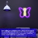 thumbnail image 3 of Luz De Neón Led Luces De Letreros De Neón De Mariposa 5V Usb / Letrero De Neón Alimentado Por Batería Luz De Noche De Mariposa Iluminada Lámpara De Neón Decorativa De Pared Led Muyoka Hogar, 3 of 6