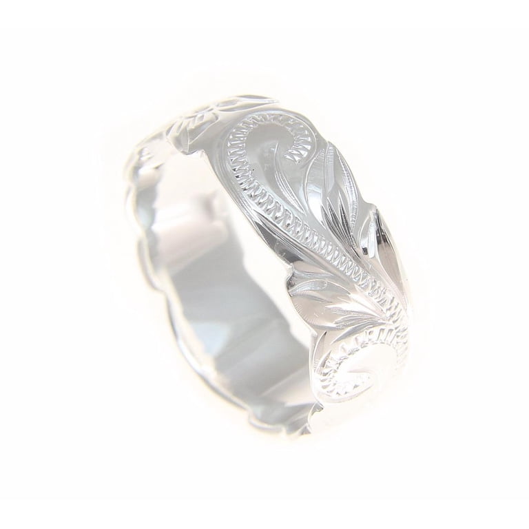 Bague Réglable En Argent Sterling 925 - Fleur Hawaïenne Plumeria - Taille Ajustable 2 à 4 - Occasion